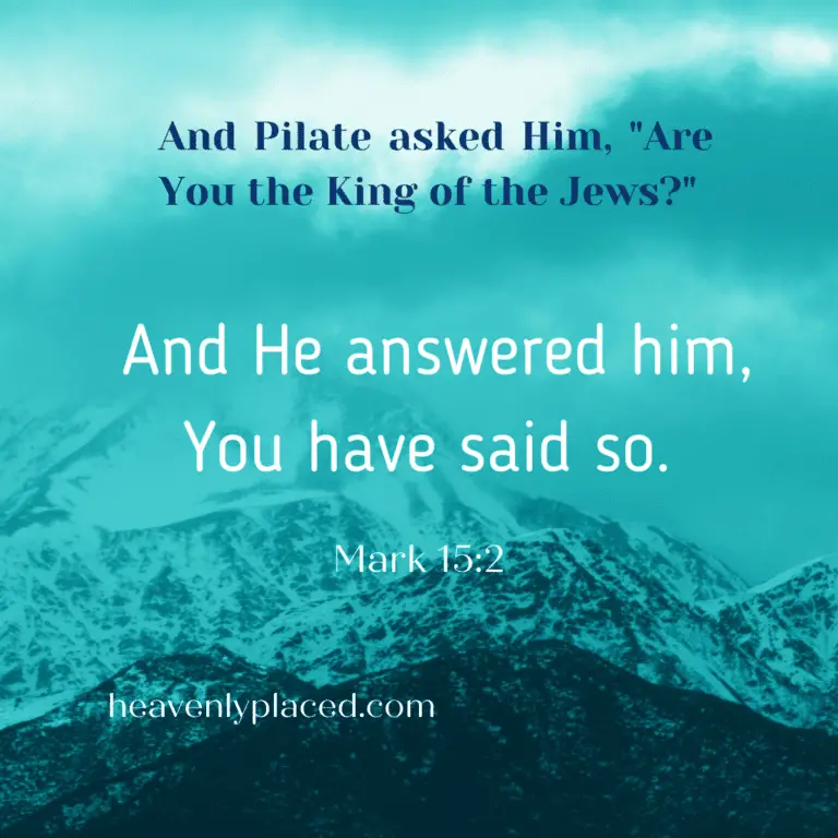 Pontius Pilate Questions Jesus