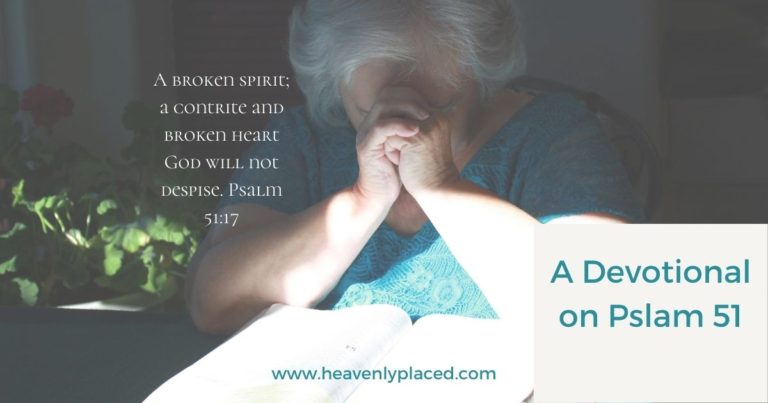 A Broken Spirit And A Contrite Heart