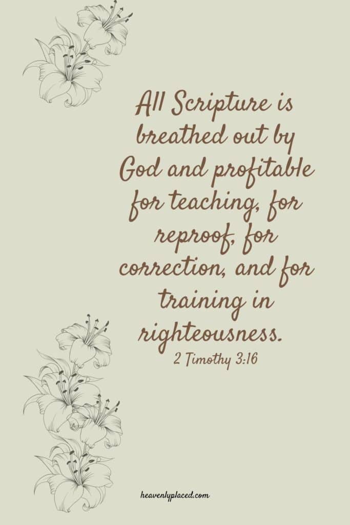 2 Timothy 3:16