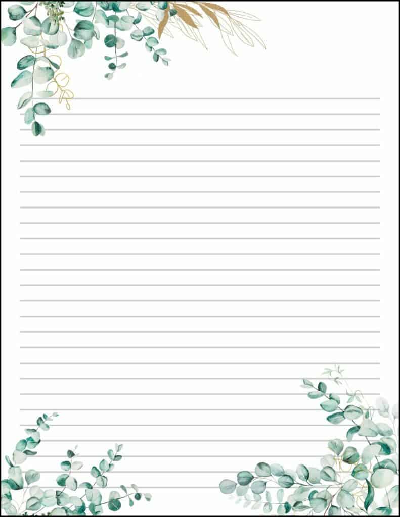 Free Printable Stationary Pages | Heavenly Placed